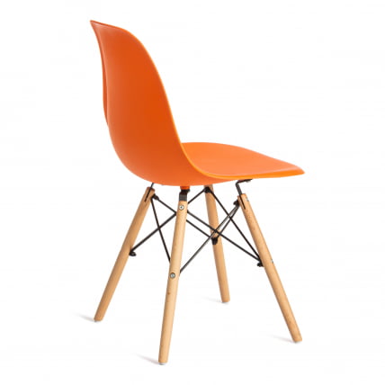 Стул CINDY (EAMES) (mod. 001) Оранжевый/orange_2