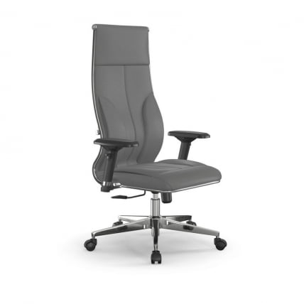 Кресло руководителя Мetta L 1m 46/4D Infinity Easy Clean (MPES) Комплект 3 Серое_0