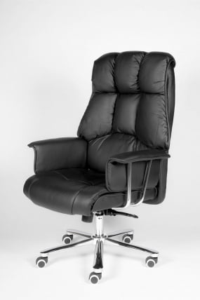 Кресло офисное Президент H-1133-35 leather Черный_1