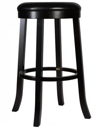 Круглый барный табурет DOBRIN BOB BAR Черный_3