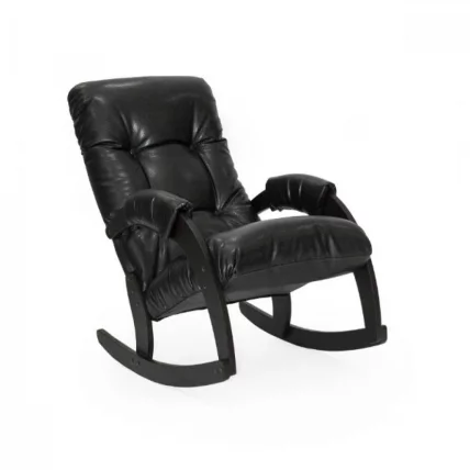 Кресло-качалка Модель 67 венге / Vegas lite black_0