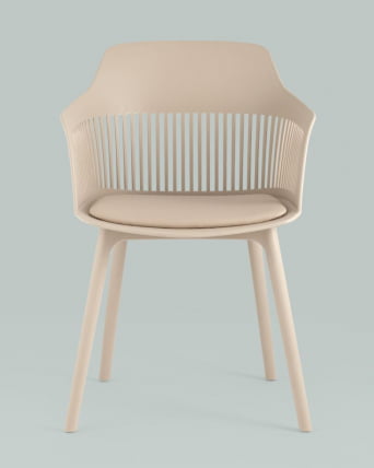 Стул Crocus с подушкой Бежевый_6