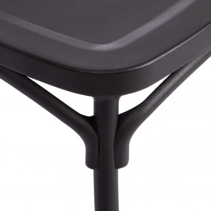 Стул CROSS (mod. PL24) пластик, 48 х 58 х 89 см, Black (черный) 05_11