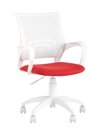 Кресло компьютерное TopChairs ST-BASIC-W Белый_0