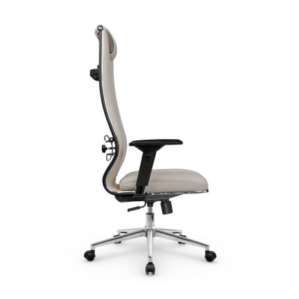 Кресло руководителя МЕТТА L 1m 50M/4D Infinity Easy Clean (MPES) Комплект 7 Светло-бежевое_2