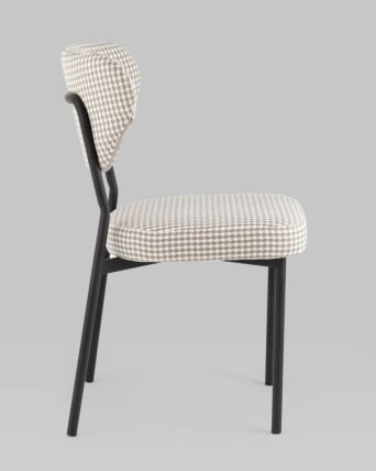 Стул Билл гусиная лапка Бежевый_7