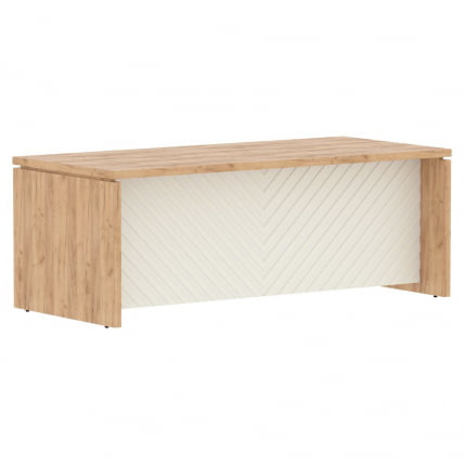 Стол руководителя Torr LUX TLST 209H Дуб Бофорд Латте_0