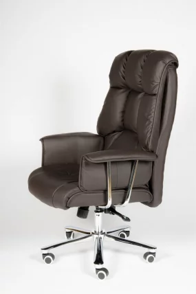 Кресло офисное Президент H-1133-322  leather Темно-коричневый_1