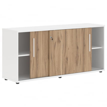 Шкаф с дверьми-купе EDIS ELC 1643 Дуб Денвер светлый Белый Белый_1