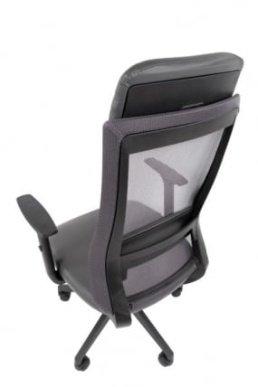 Офисное кресло CHAIRMAN 500 LT экокожа Серый_3