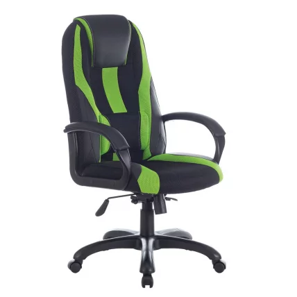 Кресло игровое BRABIX PREMIUM Rapid GM-102 Черный-зеленый_2