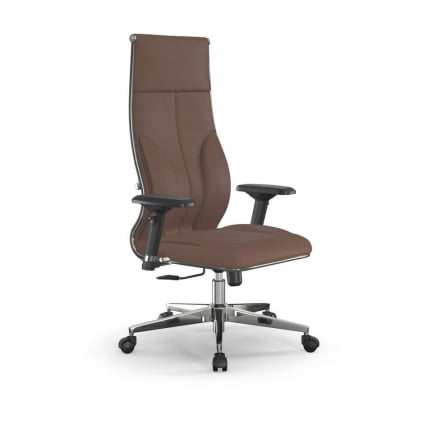 Кресло руководителя Мetta L 1m 46/4D Infinity Easy Clean (MPES) Комплект 3 Светло-коричневое_0