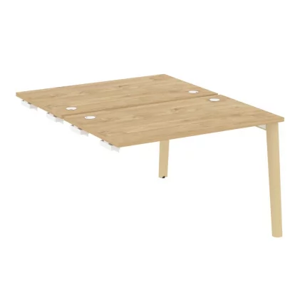 Стол-приставка двойной к опорным элементам ONIX WOOD OW.D.SPR-2.7 Тиквуд Светлый/Светлый_0