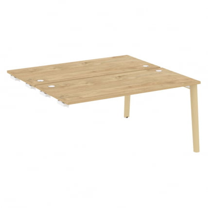 Стол-приставка двойной к опорным элементам ONIX WOOD OW.D.SPR-4.7 Тиквуд Светлый/Светлый_0