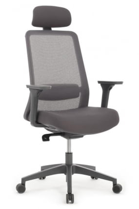 Кресло Ворк В-218C ГРЕИ Серый / Work W-218C GREY_0