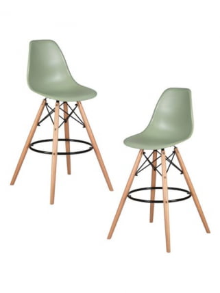Стул барный ДОБРИН ДСВ БАР (ножки светлый бук, цвет мятный (НКС-Г-09)) 2 шт / DOBRIN DSW BAR (NX-G-09))_0