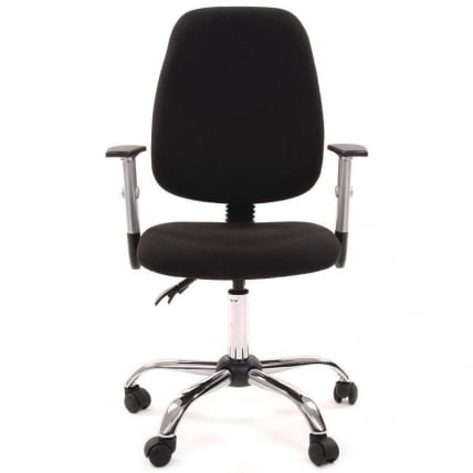 Кресло EChair-214 AL 506141 Черное Кресло EChair-214 AL 506141 Черное_1