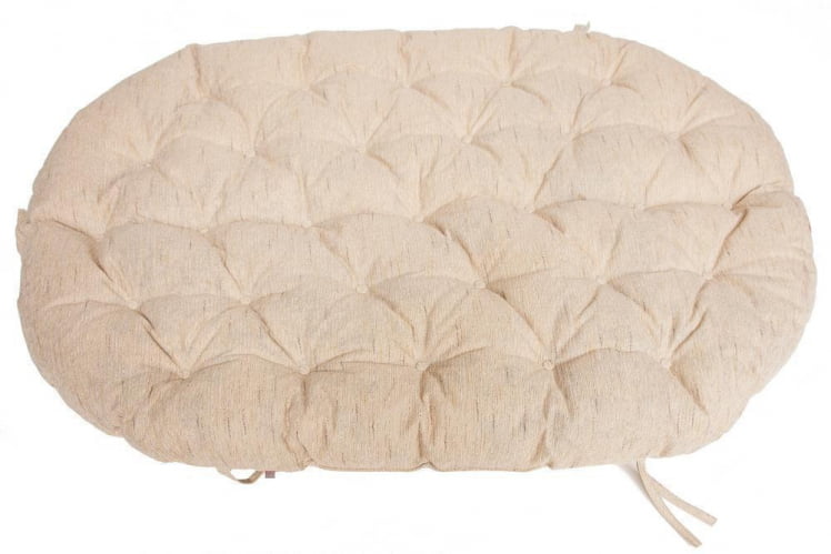 Кресло МАМАСАН/МАМАСАН 23/02 В /с подушкой/ подушка 182х119 см, 169х102х80 см, Когнаc (коньяк), ткань, Старт / MAMASAN/МАМАСАН W Cognac_9