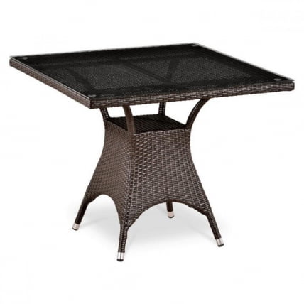 Плетеный стол T220BBT-W52-90x90 Brown_0