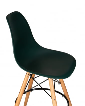 Стул барный DOBRIN DSW BAR Темно-зеленый G-13_6