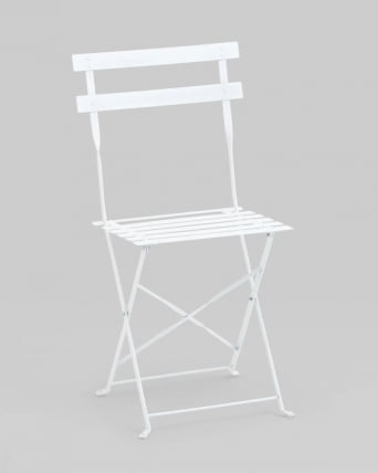 Комплект стола и двух стульев Бистро Белый_13