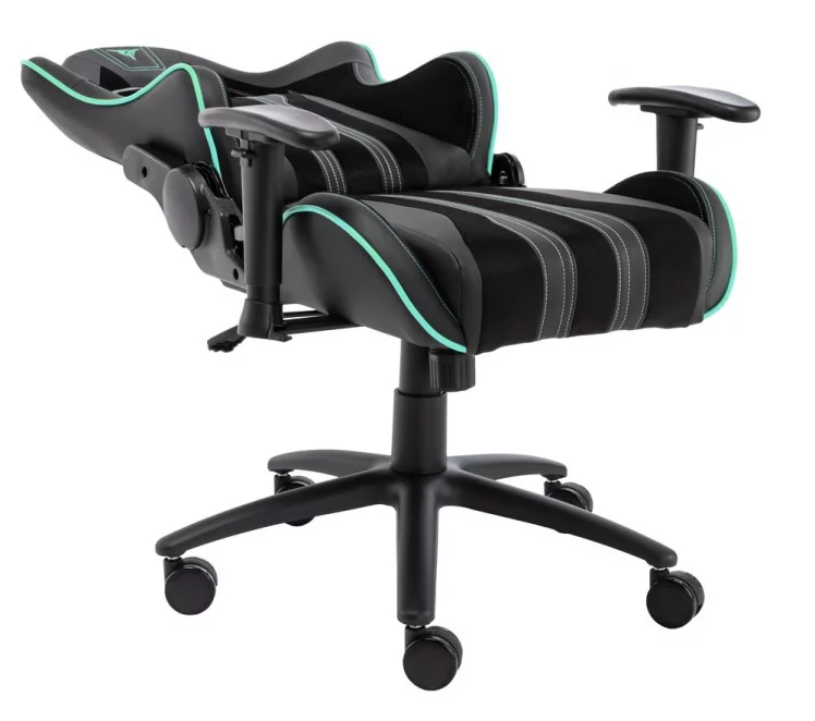 Кресло геймерское ZONE 51 Gravity Black-Cyan_4