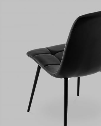 Стул Одди НЕВ экокожа черный / NEW_9