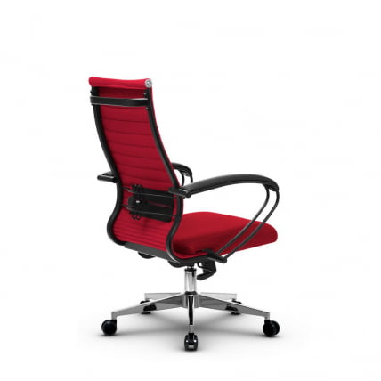 Кресло офисное МЕТТА B 2b 19/K130, Основание 17834 Комплект 3 Красное_2