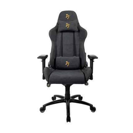Геймерское кресло Arozzi Verona Signature Soft Fabric Черный-золотой_2