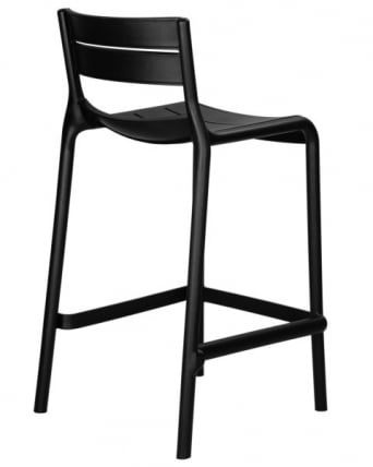 Стул полубарный DOBRIN NESSA (черный (B-03)) 4 шт_4