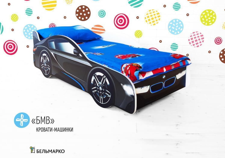 Кровать-машинка BMW_0