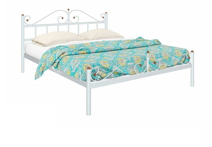 Кровать Диана Plus 1200х1900 Белая_0