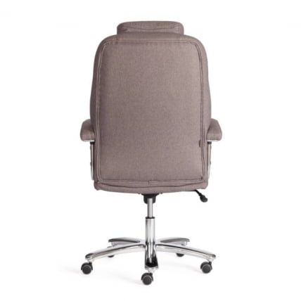 Кресло Труст (макс) ткань рогожка Нисе, мокко (серо-бежевая) / Trust (max) Nice,_4