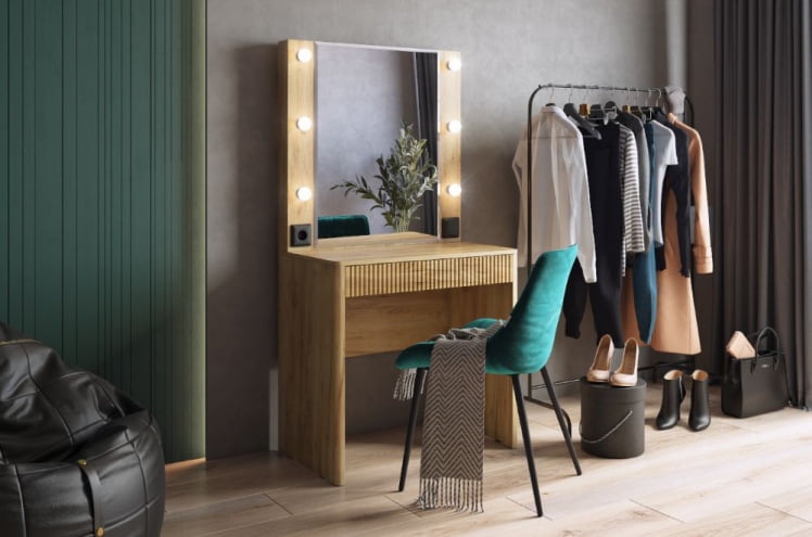 Трюмо Адам Адам MSA-07 Дуб крафт золотой_1