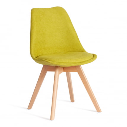 Стул TULIP SOFT (mod. 053V) дерево/пластик/ткань, 49,5 x 54,5 x 84 см, Светло-зеленый (Light green) LY1701-8_0
