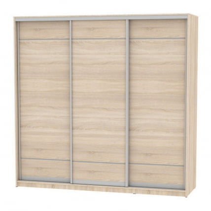 Шкаф-купе B-220х235х60-1(ДСС-D7D7D7)_0