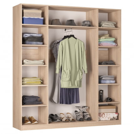 Шкаф распашный Р-198х180х45-1(Венге-ДМ) / R-198х180х45-1(Венге-ДМ)_1