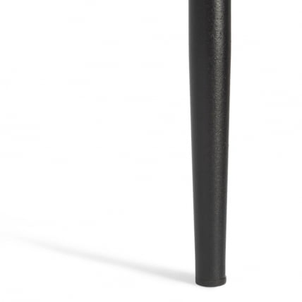 Стул CAPRI (mod. BC565-DC) металл, флок, 43 х 53 х 92 см, Dark grey (темно-серый) HLR24 / черный_11