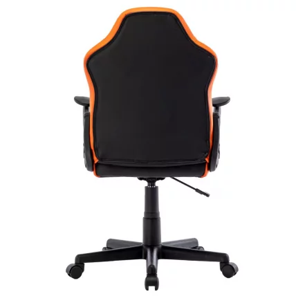 Кресло компьютерное BRABIX Shark GM-203 экокожа Черный-оранжевый_4