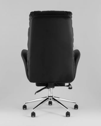 Кресло руководителя ТопЧаирс Солид НC с оттоманкой черный / TopChairs Solid NC_4