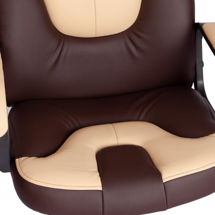 Кресло NEO 2 (22) экокожа Коричневый/бежевый 36-36/36-34_8