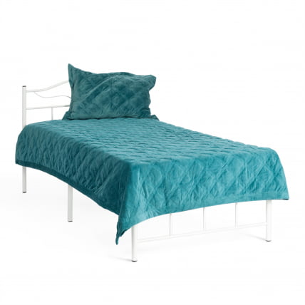 Кровать LUCY (mod. 9305) металл, 90*200 см (Single bed), White (белый)_0
