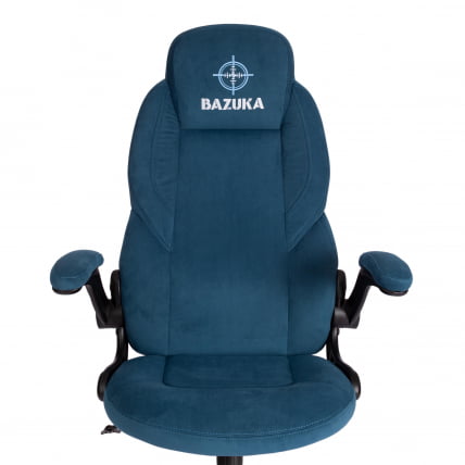 Кресло BAZUKA флок , синий, 32 Кресло BAZUKA флок , синий, 32_5