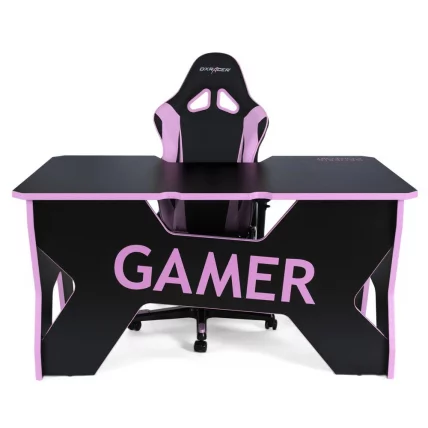 Стол геймерский Generic Comfort Gamer2/DS/NP Розовый Черный_8