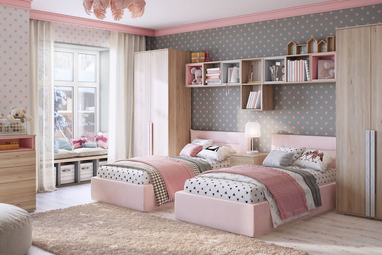 Полка-вкладыш 48 УЛ.48-М роуз / UL.48-M_1