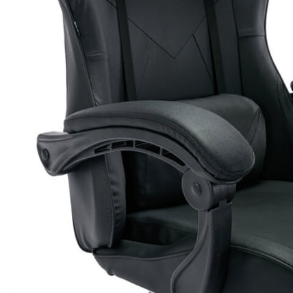 Кресло компьютерное BRABIX Dexter GM-135 подножка Черное_13