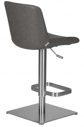 Стул барный DOBRIN ALDO Серый PU YP4_3