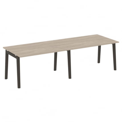 Стол переговорный (2 столешницы) ONIX WOOD OW.PRG-2.3 Дуб Аттик/Темный_0