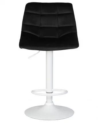Стул барный DOBRIN TAILOR WHITE Черный велюр MJ9-101_5