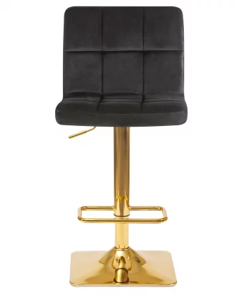 Стул барный DOBRIN GOLDIE черный велюр MJ9-101_5